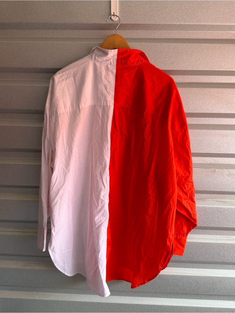 Anthropologie The Bennet Buttondown Shirt: Colorblock Edition - Picture 5 of 6